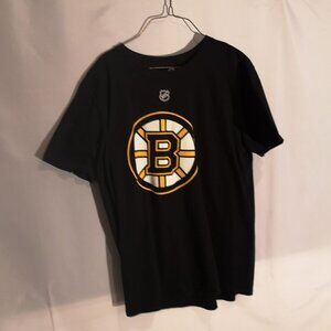 Fanatics Boston Bruins #73 McAvoy Ladies Short Sleeves T-shirt